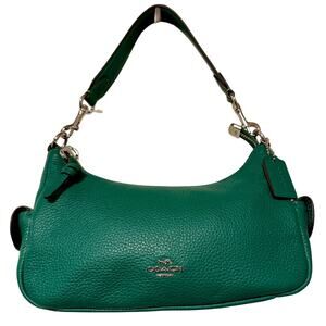 NWT Coach Pennie Shoulder Bag in Shamrock Green